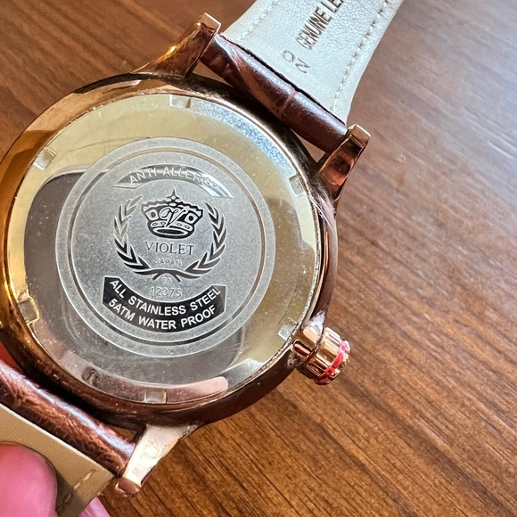 Violet Japan made mens watch - Picture 5 of 5